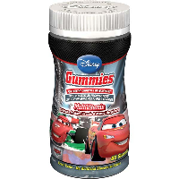 Disney Vitamins Cars Gummies, Chewable Children's Multi-Vitamins, 60 Chews