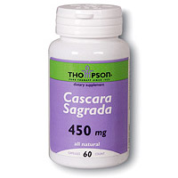 Cascara Sagrada 450mg 60 caps, Thompson Nutritional Products