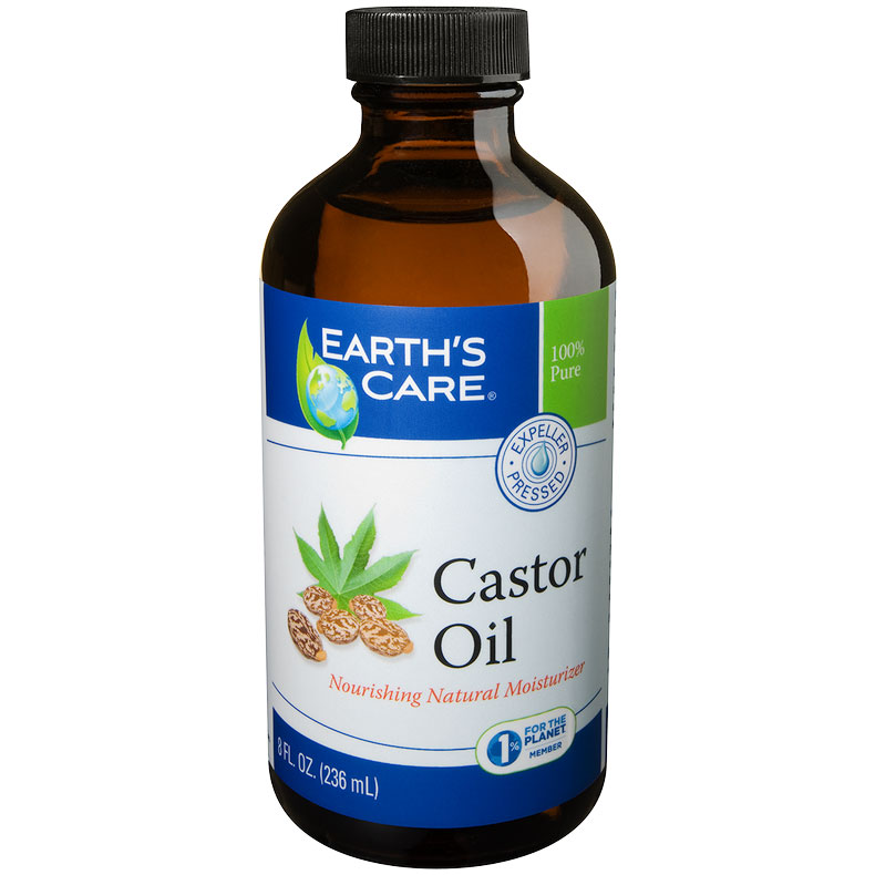 Castor Oil 100% Pure, 8 oz, Earths Care