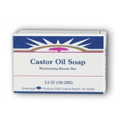 Castor Oil Soap, 3.5 oz, Heritage Products