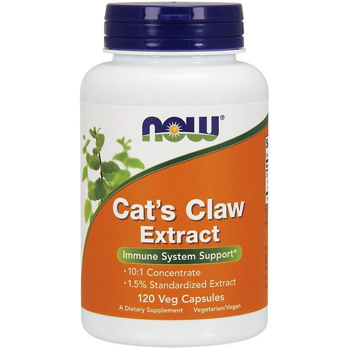 Cats Claw Extract, Value Size, 120 Vegetarian Capsules, NOW Foods