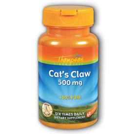 Cats Claw 500 mg, 60 Capsules, Thompson Nutritional Products