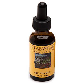 CatS Claw Extract Liquid 1 oz Wild Crafted, StarWest Botanicals