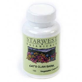 StarWest Botanicals Cat'S Claw Inner Bark 100 Caps 460 mg, StarWest Botanicals