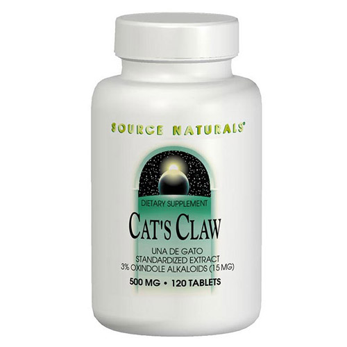 Cats Claw 1000mg 120 tabs from Source Naturals