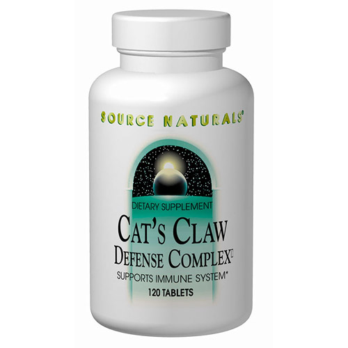 Cats Claw Defense Complex 120 tabs from Source Naturals