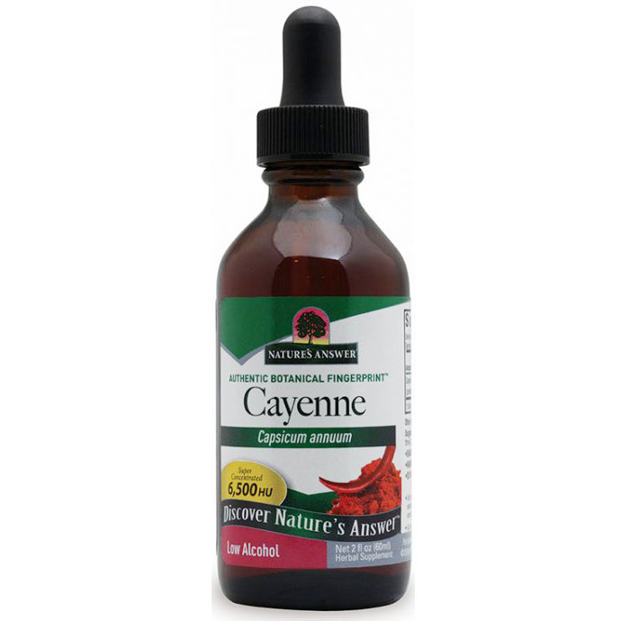 Cayenne Extract Liquid, 2 oz, Natures Answer
