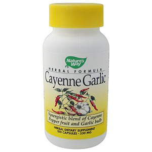 Cayenne Garlic 100 caps from Natures Way