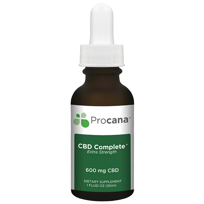 CBD Complete Dropper 600 mg, Extra Strength, 1 oz, Procana Laboratories