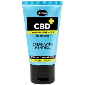 CBD Cream with Menthol, 1 oz, ShiKai