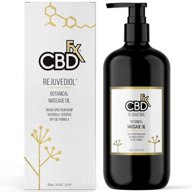 CBD Massage Oil - Rejuvediol, 200 ml, CBDfx