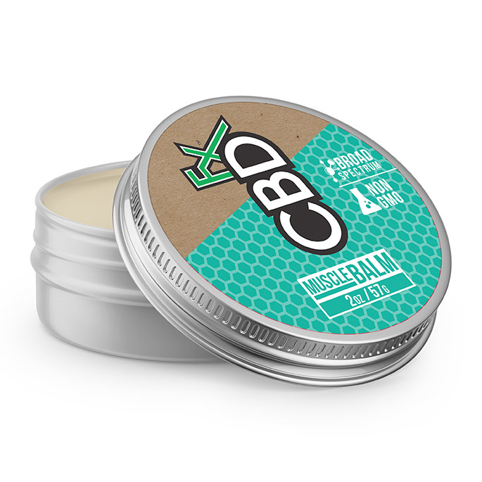 CBD Muscle Balm, 2 oz, CBDfx