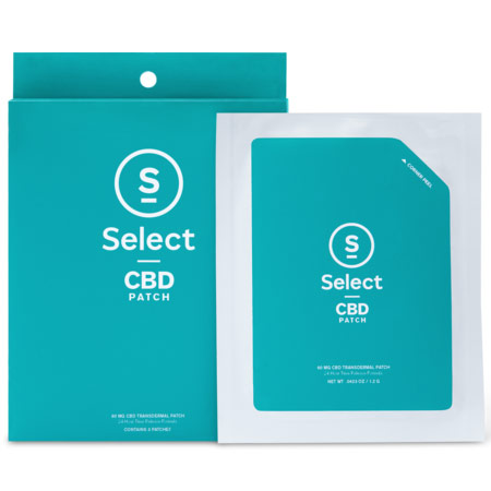CBD Patch 20 mg, 1 Pack x 12 Boxes, Select CBD