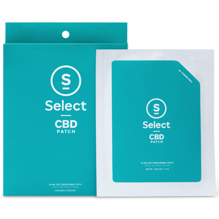 CBD Patch 60 mg, 1 Pack x 12 Boxes, Select CBD