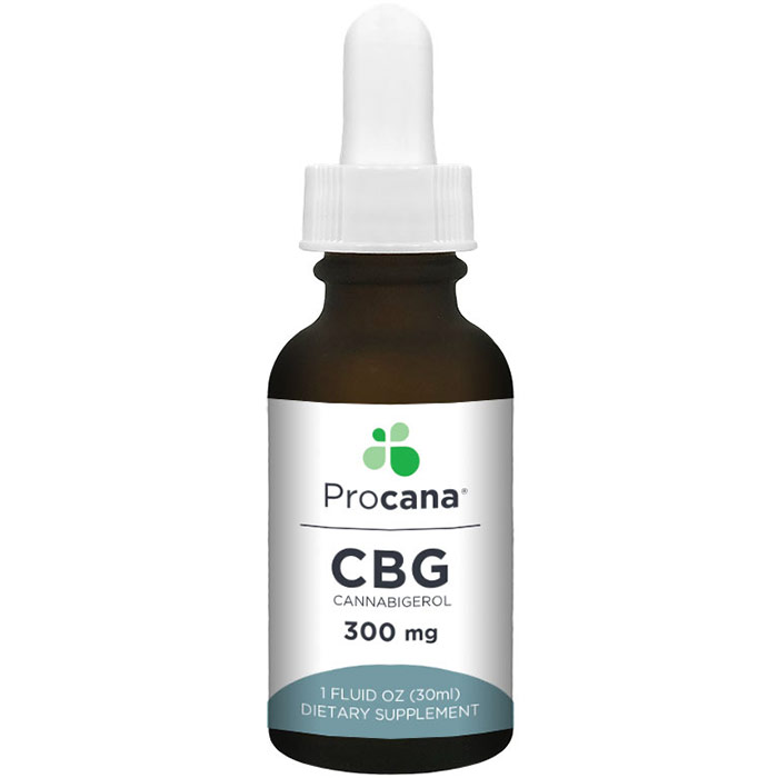 CBG Cannabigerol Oil Dropper, Regular Strength, 1 oz, Procana Laboratories