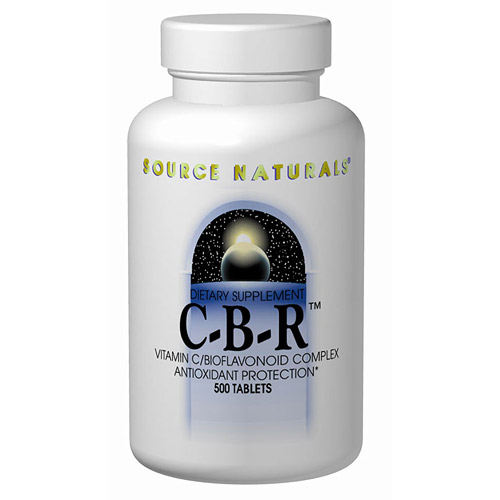 C-B-R Vitamin C/Bioflavonoid Complex 250 tabs from Source Naturals