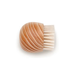 Baudelaire Cedar 2 Inch Hand-Held Complexion Brush, 1 pc, Baudelaire