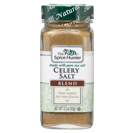 Celery Salt Blend, 3.3 oz x 6 Bottles, Spice Hunter