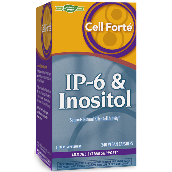 Cell Forte IP-6 & Inositol, 240 Veg Capsules, Enzymatic Therapy