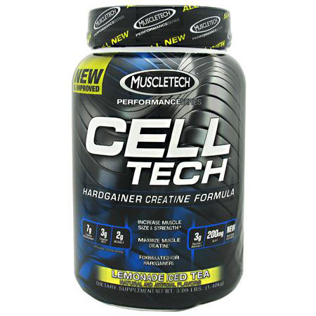 MuscleTech Cell-Tech Hardgainer Creatine Formula, 3 lb