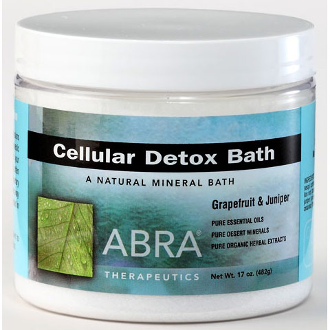 Cellular Detox Mineral Bath, 17 oz, Abra Therapeutics