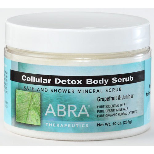 Cellular Detox Body Scrub, 10 oz, Abra Therapeutics