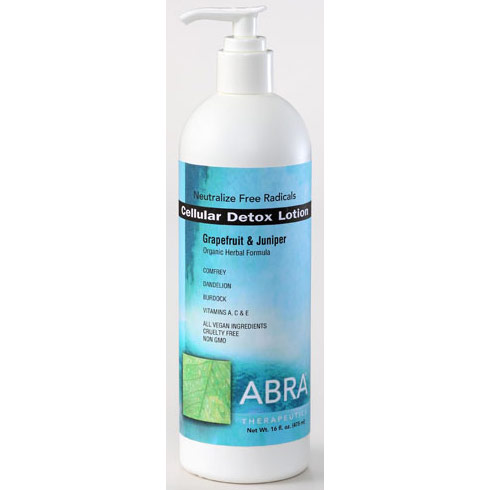 Cellular Detox Lotion, 16 oz, Abra Therapeutics