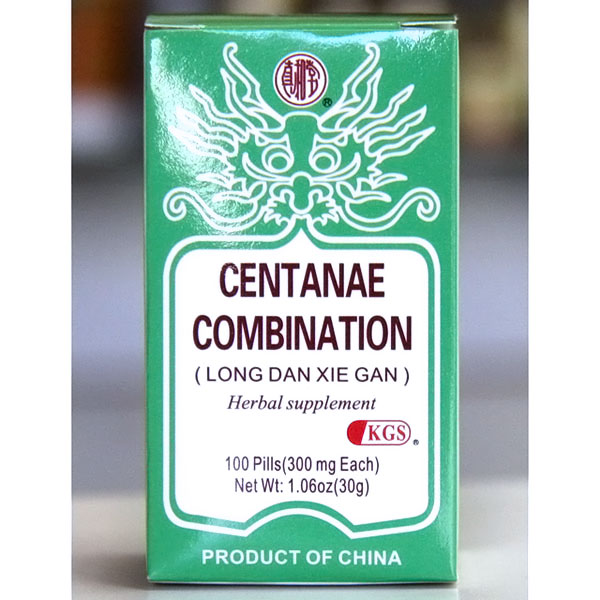 Centanae Combination (Long Dan Xie Gan), 100 Pills/Bottle, 5 Boxes, Naturally TCM