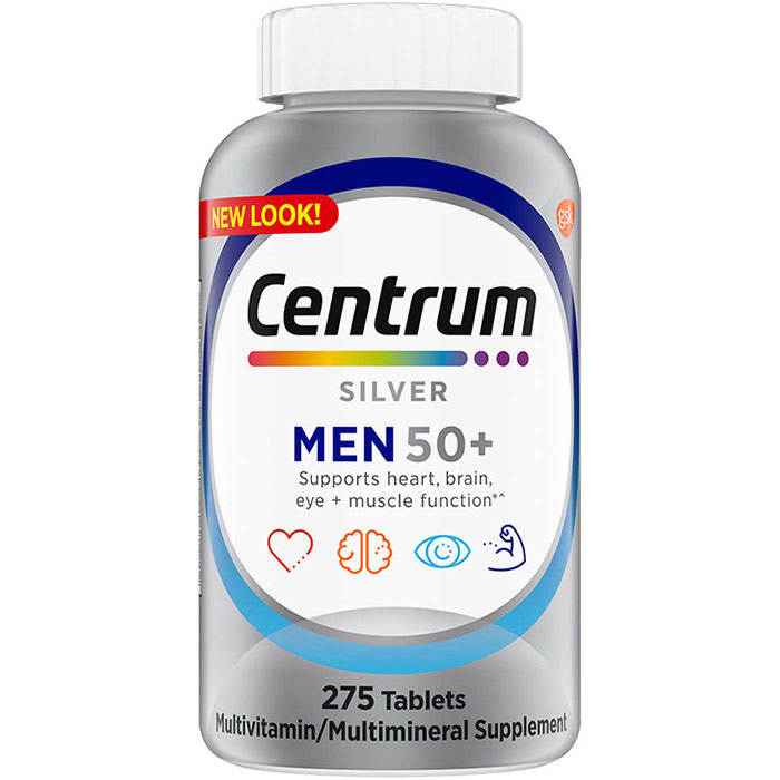 Centrum Silver Ultra Mens Multi For Men 50+, 250 Tablets