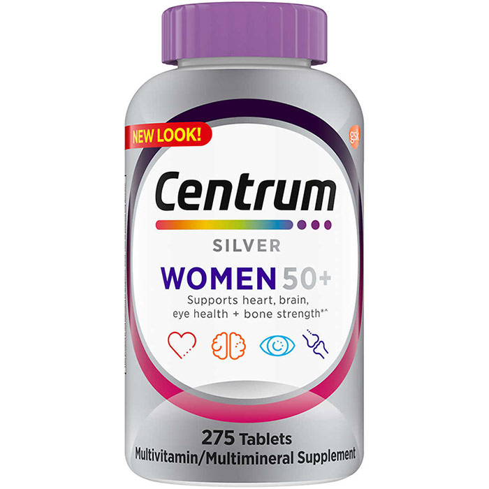 Centrum Silver Ultra Womens Multi For Women 50+, 250 Tablets