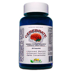 Cerebrate, Neuro-Enhancer, 30 Capsules, 4 Organics