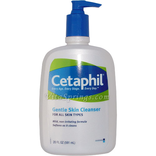 Cetaphil Gentle Skin Cleanser, 20 oz (Mild Soap-Free Cleanser)