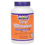 Cetyl Myristoleate CM 100 mg, 180 Softgels, NOW Foods