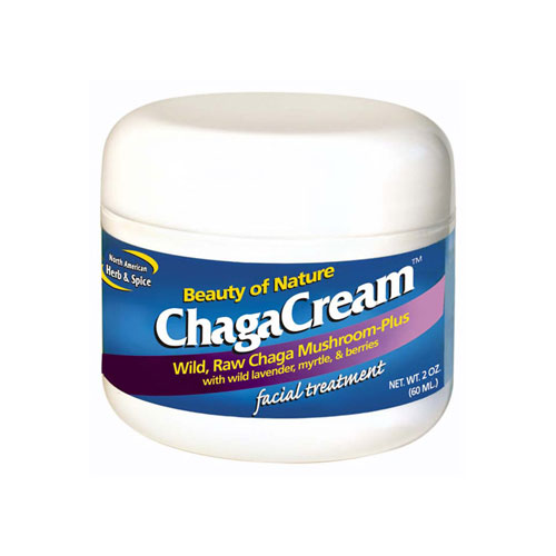 North American Herb & Spice Chaga Cream, Facial Treatment, 2 oz, North American Herb & Spice