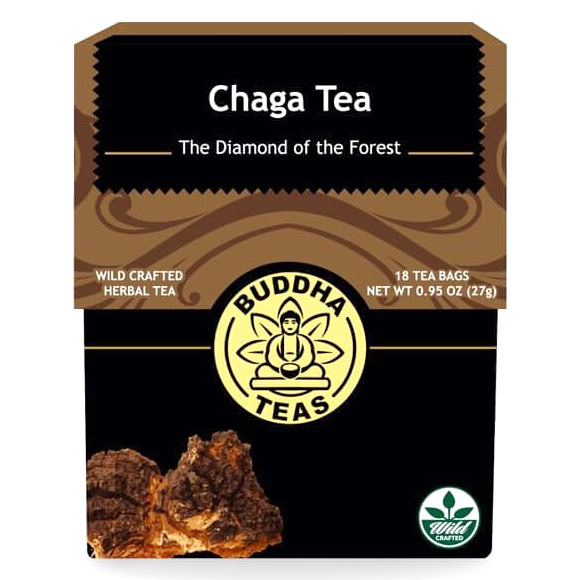 Chaga Tea, 18 Tea Bags, Buddha Teas