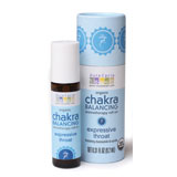 Chakra Balancing Aromatherapy Roll On Expressive Throat, 0.31 oz, Aura Cacia