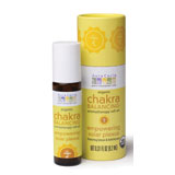 Chakra Balancing Aromatherapy Roll On Empowering Solar Plexus, 0.31 oz, Aura Cacia