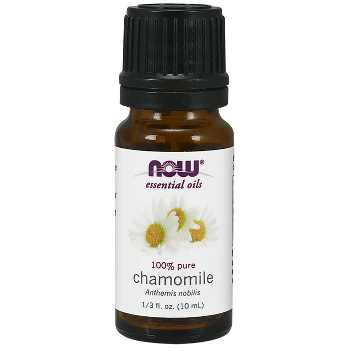 Chamomile Oil, Pure Essential Oil, 10 ml (1/3 oz), NOW Foods