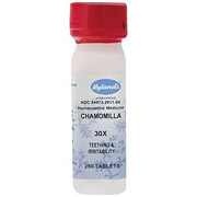Chamomilla 30X 250 tabs from Hylands (Hyland's)