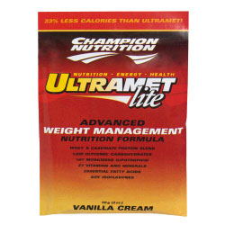 Champion Nutrition UltraMet Lite Packets, Vanilla Cream 60 pkts, Champion Nutrition