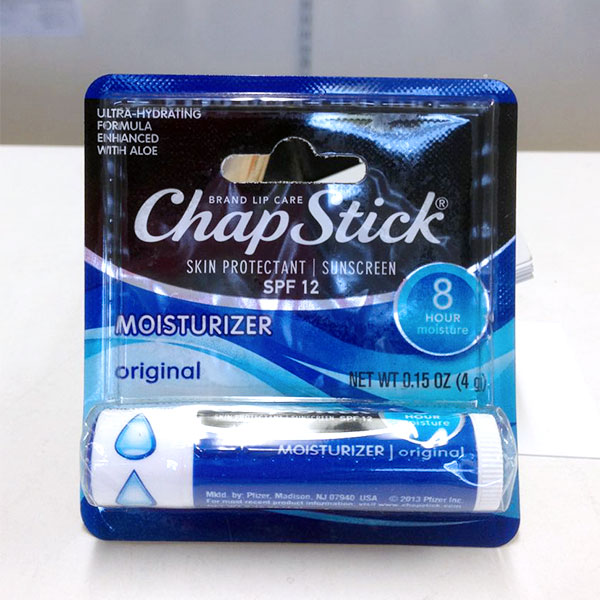 ChapStick Lip Moisturizer SPF12, Ultra-Hydrating Lip Balm, Original, 0.15 oz (Chap Stick)