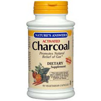Charcoal (Activated Charcoal) 90 caps from Natures Answer