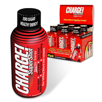 Charge! SuperShot, 2 oz x 6 Bottles, Labrada Nutrition