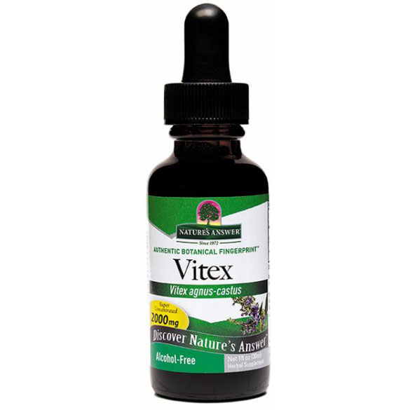 Vitex, Chaste Berry Extract Liquid Alcohol-Free, 1 oz, Natures Answer