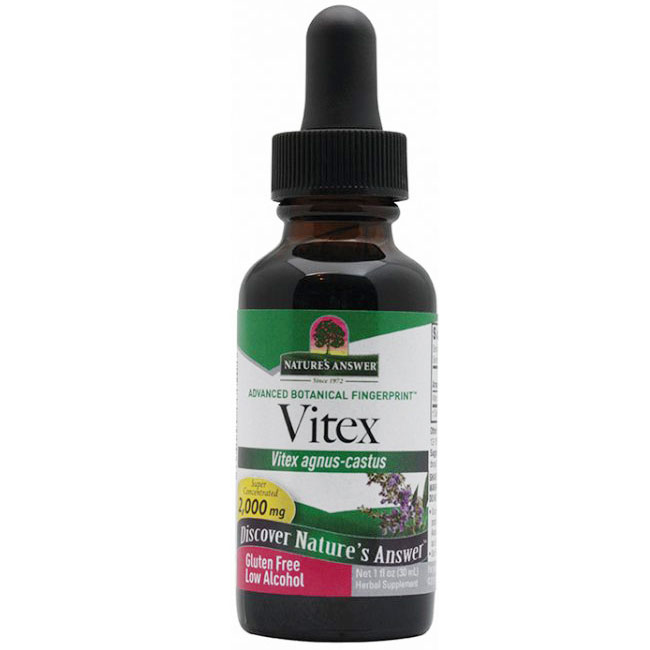 Vitex, Chaste Berry Extract Liquid, 1 oz, Natures Answer