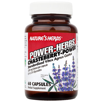 Nature's Herbs Chasteberry Power, Chaste Berry 60 caps from Nature's Herbs