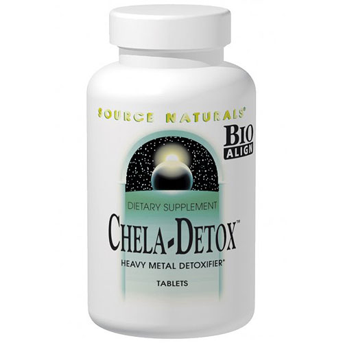Chela-Detox, Heavy Metal Detoxifier, 120 Tablets, Source Naturals