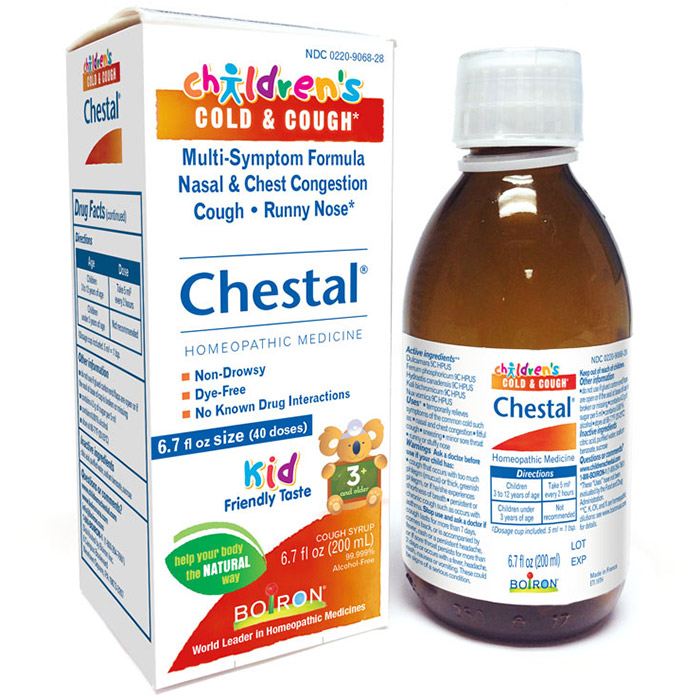 Chestal Childrens Cold & Cough Homeopathic Formula, 6.7 oz, Boiron