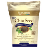 Spectrum Essentials Chia Seed, Omega-3 & Fiber, 12 oz, Spectrum Essentials