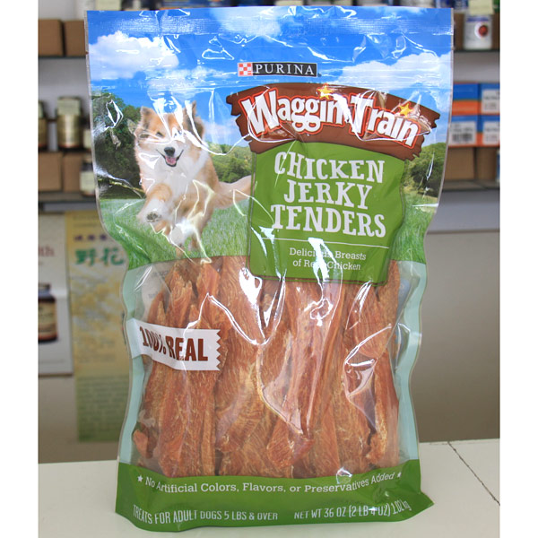 Chicken Jerky Tenders Dog Treats, 3 lb, Waggin Train